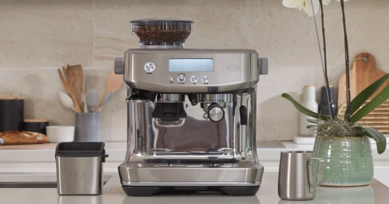 سعر مكينة سيج باريستا برو امازون البريطاني آلة قهوة اسبريسو وعيوبها ومميزاتها
