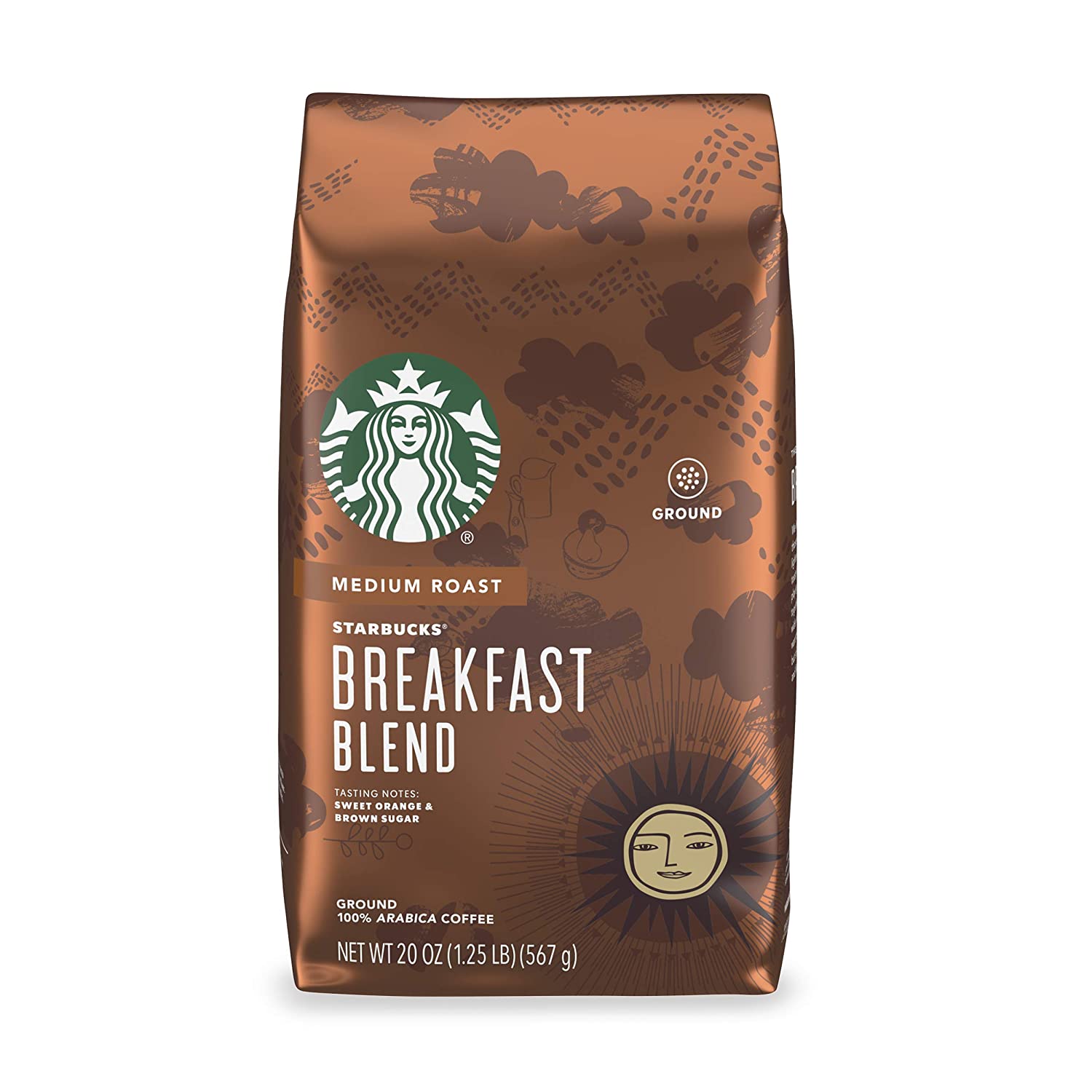starbucks breakfast blend coffee أرابيكا كافية