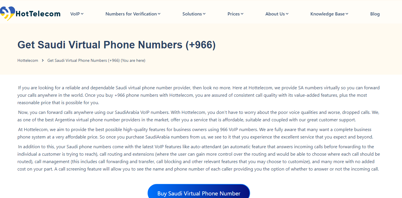 Hottelecom موقع شراء ارقام سعودية