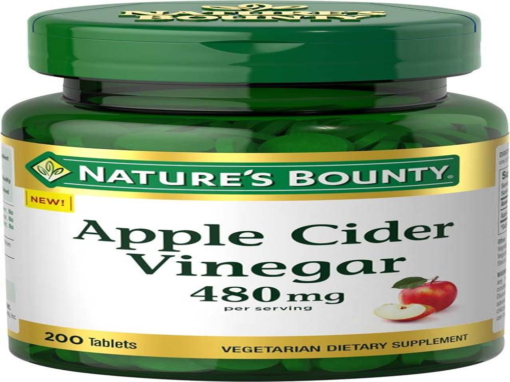 Nature's Bounty Apple Cider Vinegar Dietary Supplement